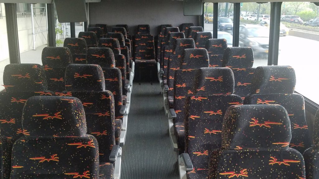 28 Passenger Bus Interior